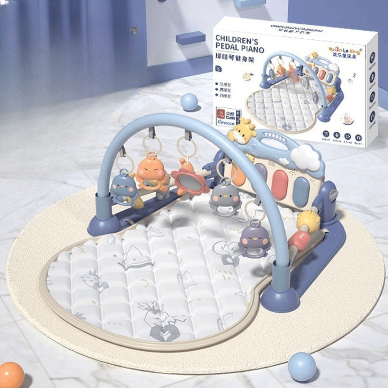 Kick Piano Play Gym for Babies - Baby Rattle Toy Set avaliação e preço