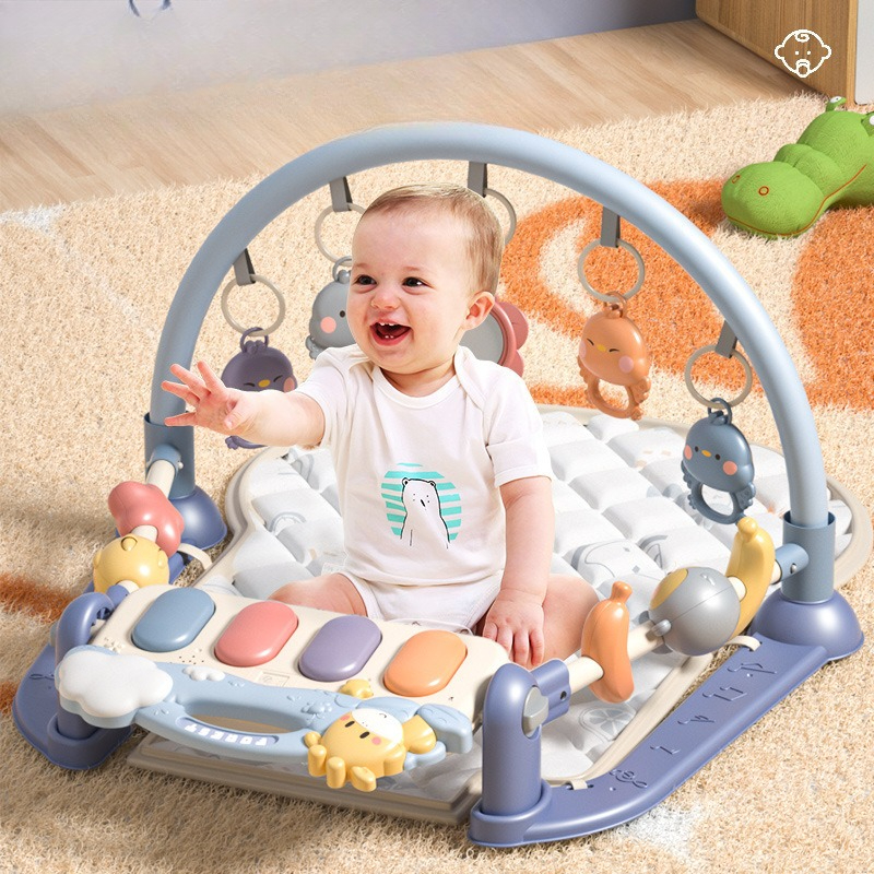 Kick Piano Play Gym for Babies - Baby Rattle Toy Set avaliação e preço