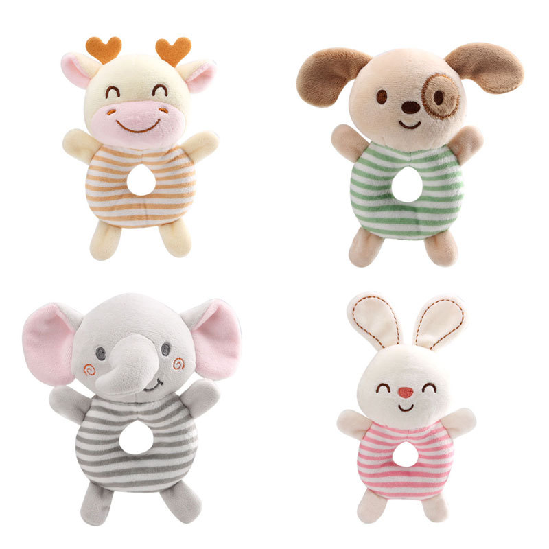 New Baby Rattle Toys Cartoon A - Baby Rattle Toy Set avaliação e preço