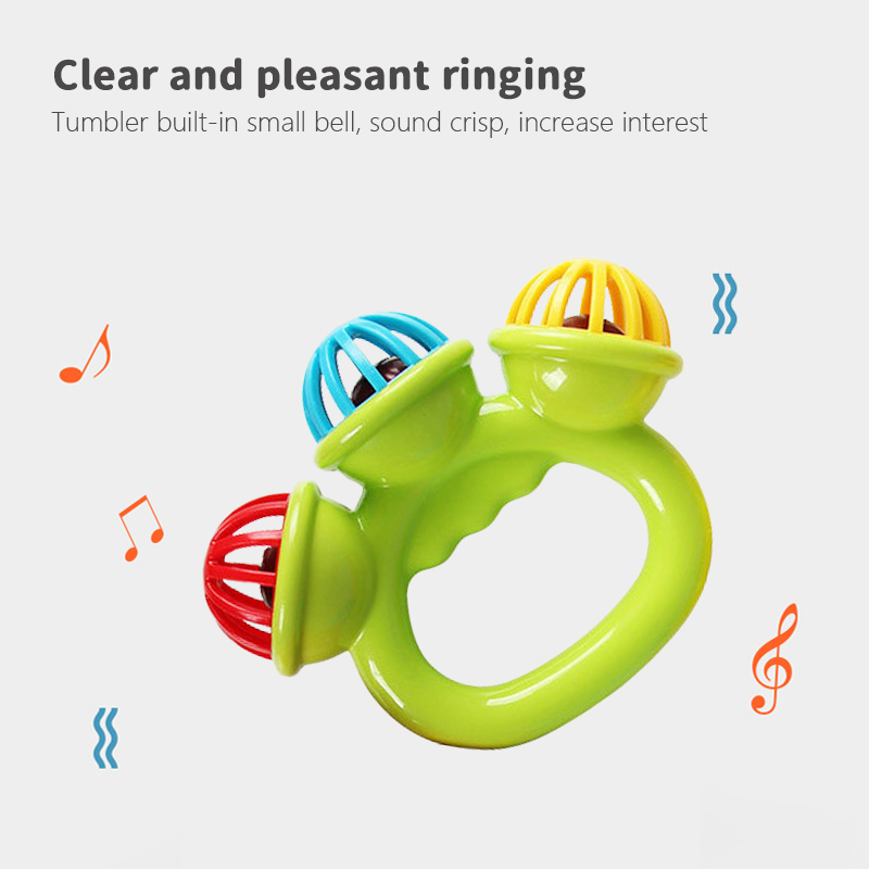1-4PCS Baby Hand Rattle Ball T - Baby Rattle Toy Set avaliação e preço