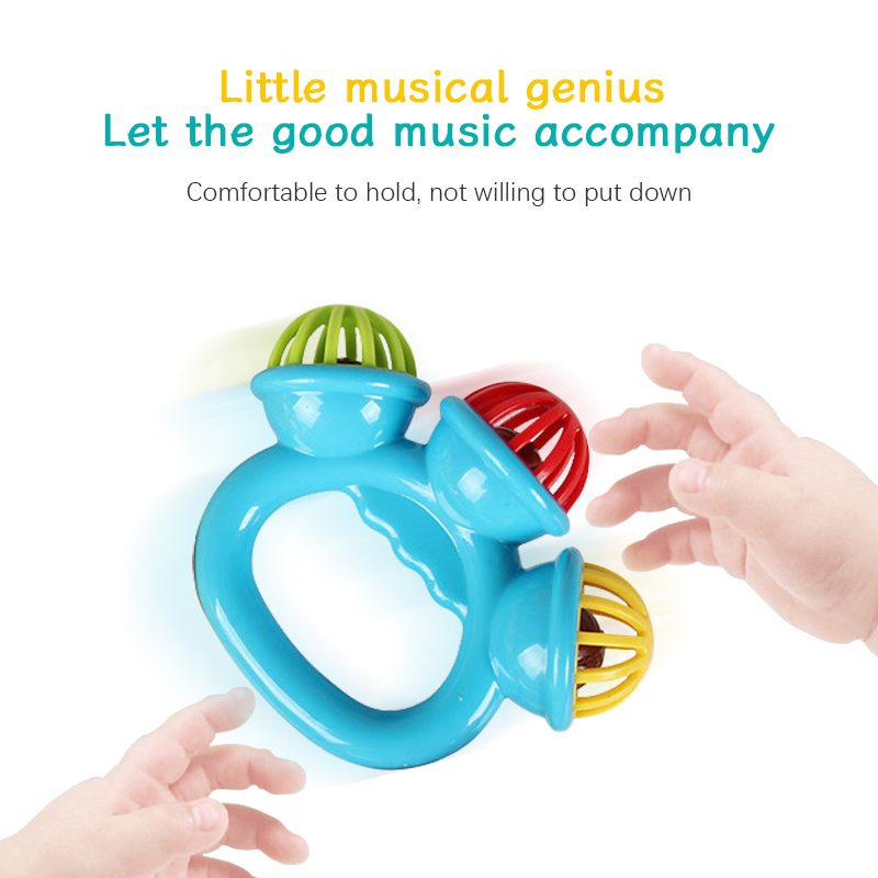 1-4PCS Baby Hand Rattle Ball T - Baby Rattle Toy Set avaliação e preço