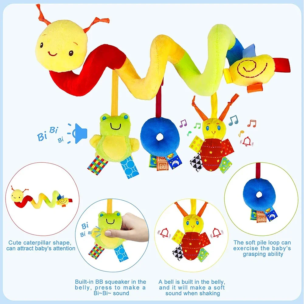 Spiral Stroller Toys Newborn P - Baby Products Game avaliação e preço
