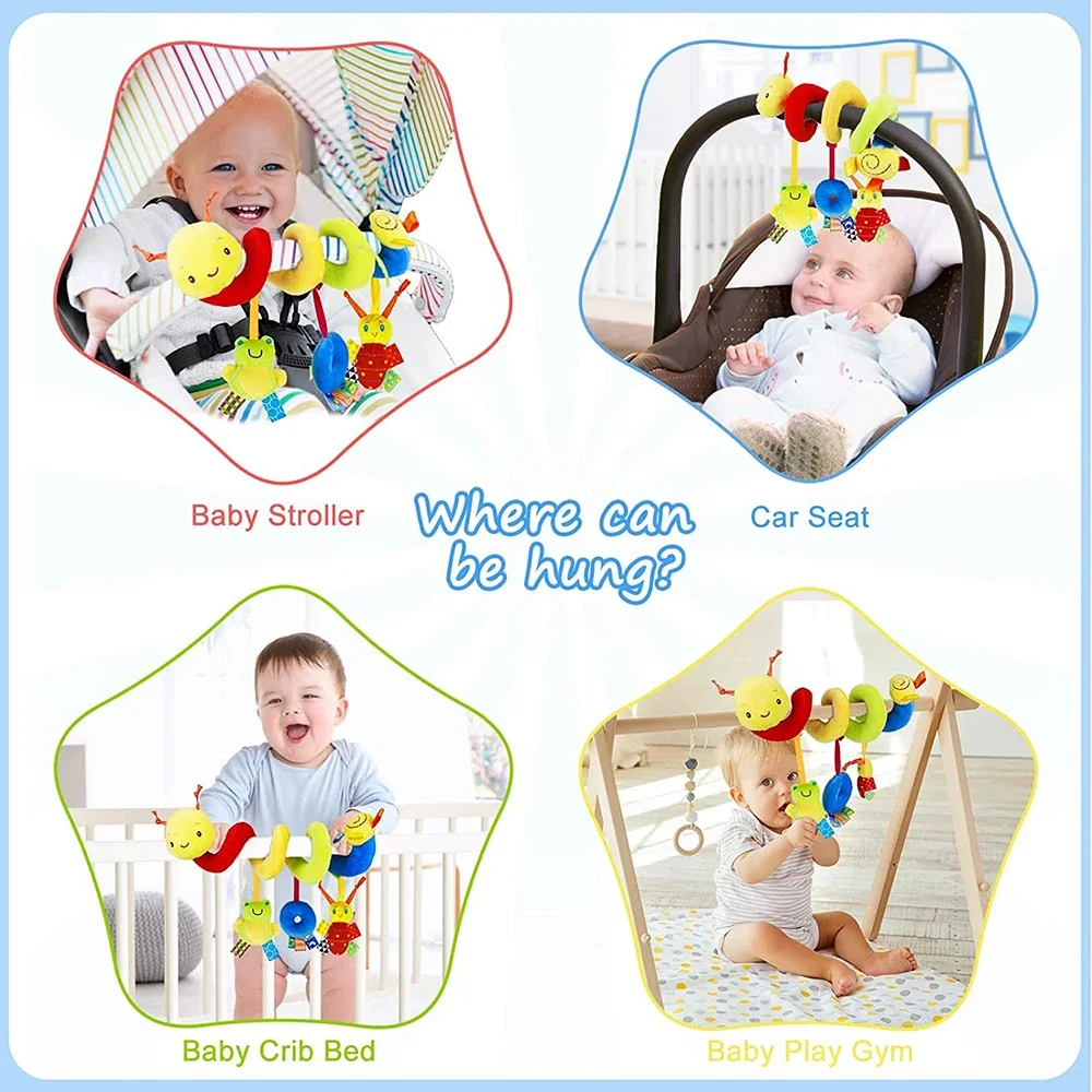 Spiral Stroller Toys Newborn P - Baby Products Game avaliação e preço
