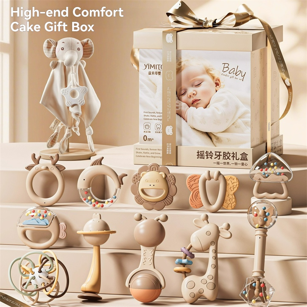 13PCS Baby Animal Rattle Set S - Baby Rattle Toy Set avaliação e preço