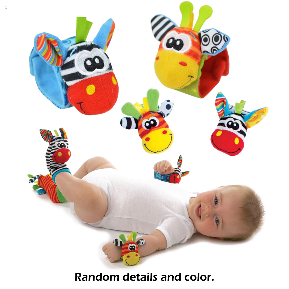 Baby Infant Wrist Rattle Socks - Baby Products Game avaliação e preço