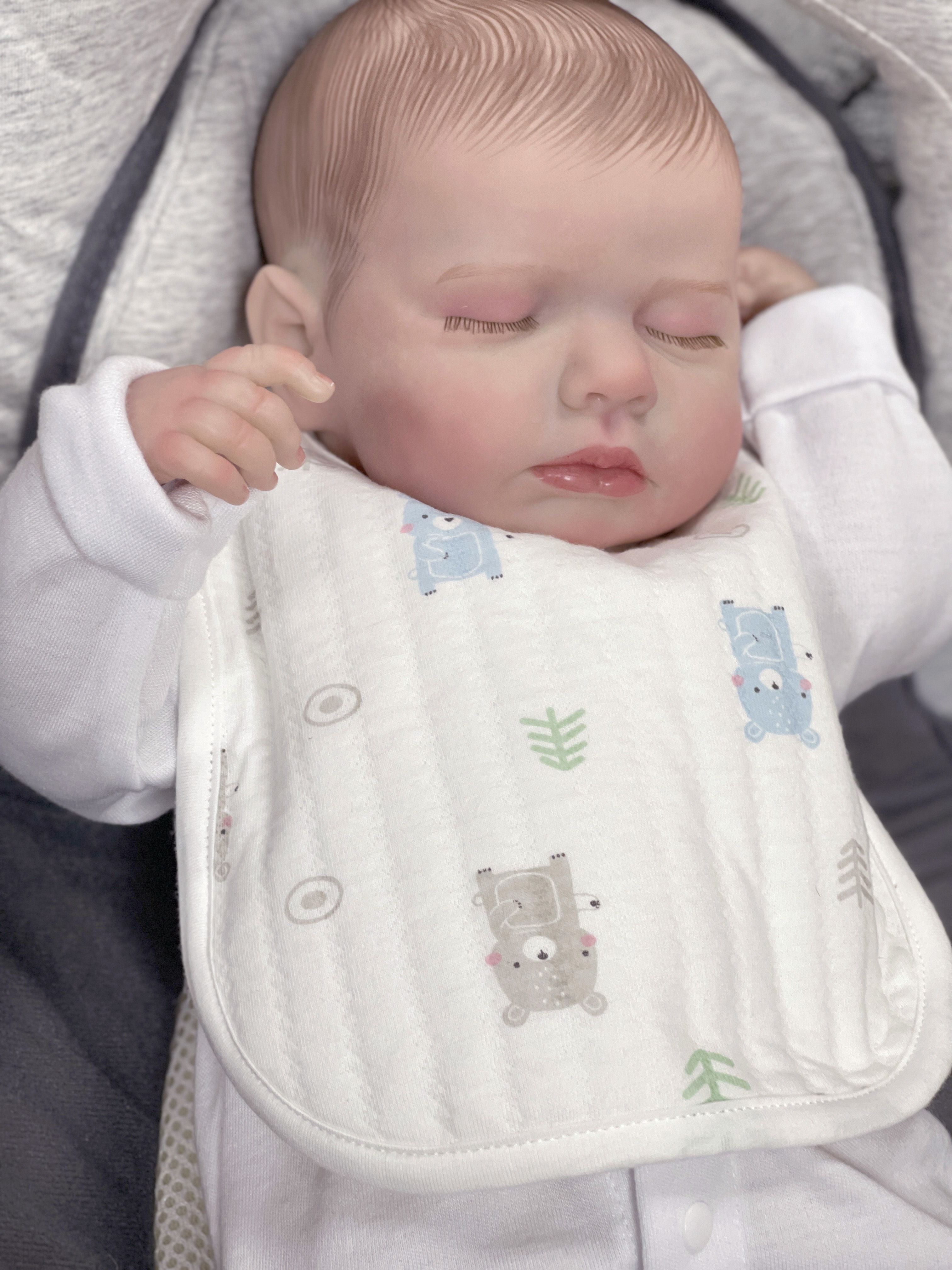 48CM Sleeping Loulou Newborn B - Baby Products Newborn avaliação e preço