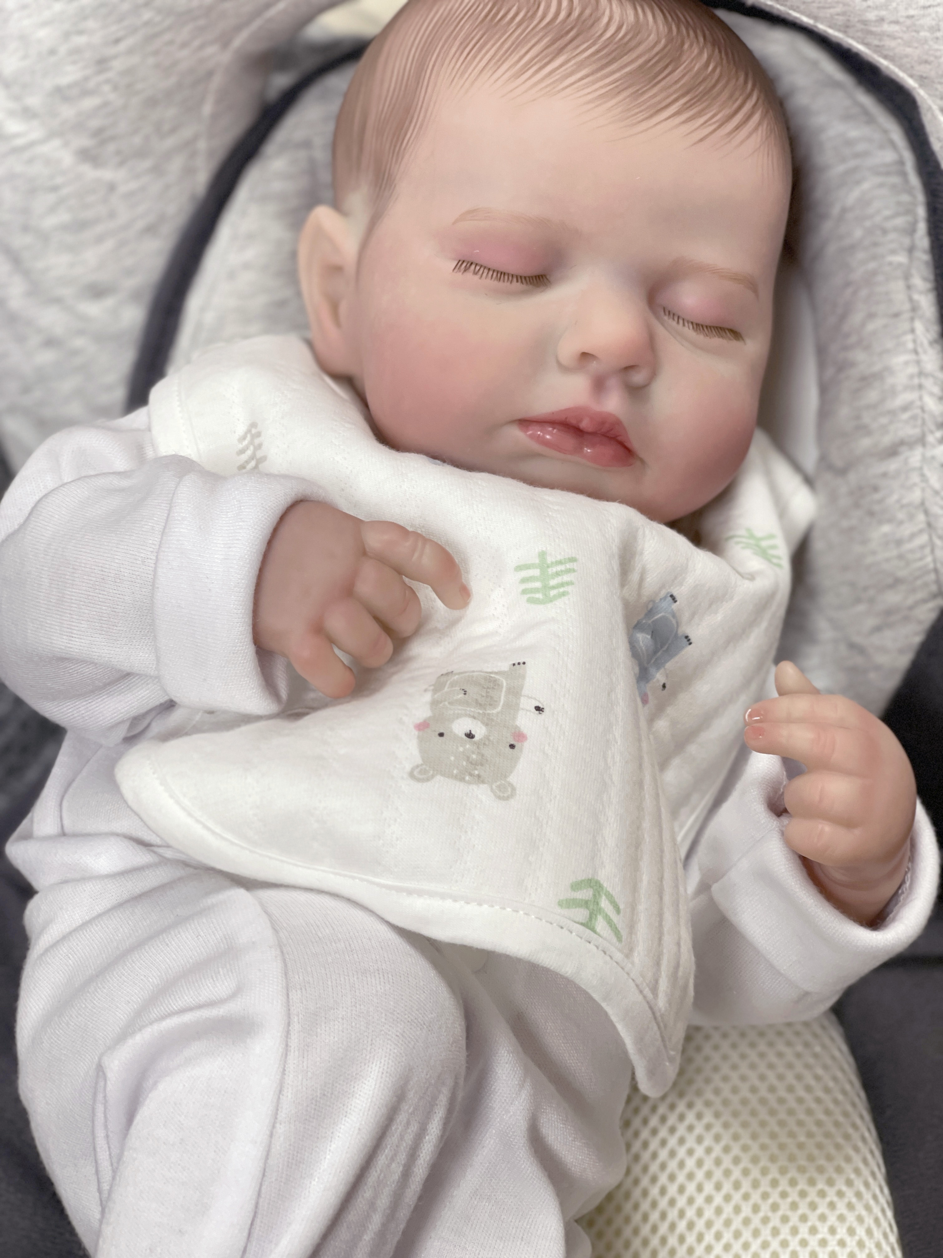 48CM Sleeping Loulou Newborn B - Baby Products Newborn avaliação e preço