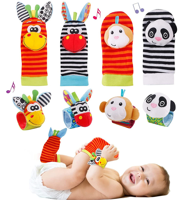 Baby Socks Rattle Toys for Bab - Baby Rattle Toy Set avaliação e preço