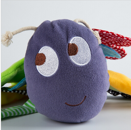 Baby Soft Bee Plush Toy Teethe - Baby Rattle Toy Set avaliação e preço