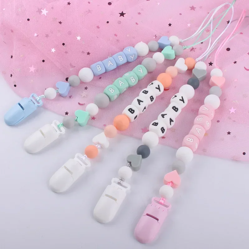 Baby Pacifier Clips Personaliz - Baby Products Newborn avaliação e preço