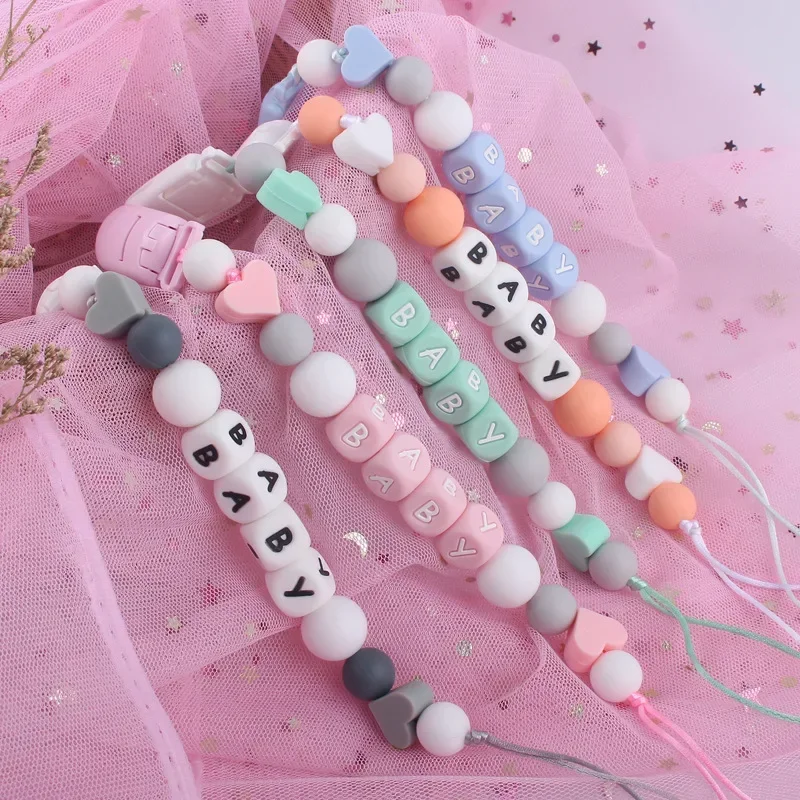 Baby Pacifier Clips Personaliz - Baby Products Newborn avaliação e preço