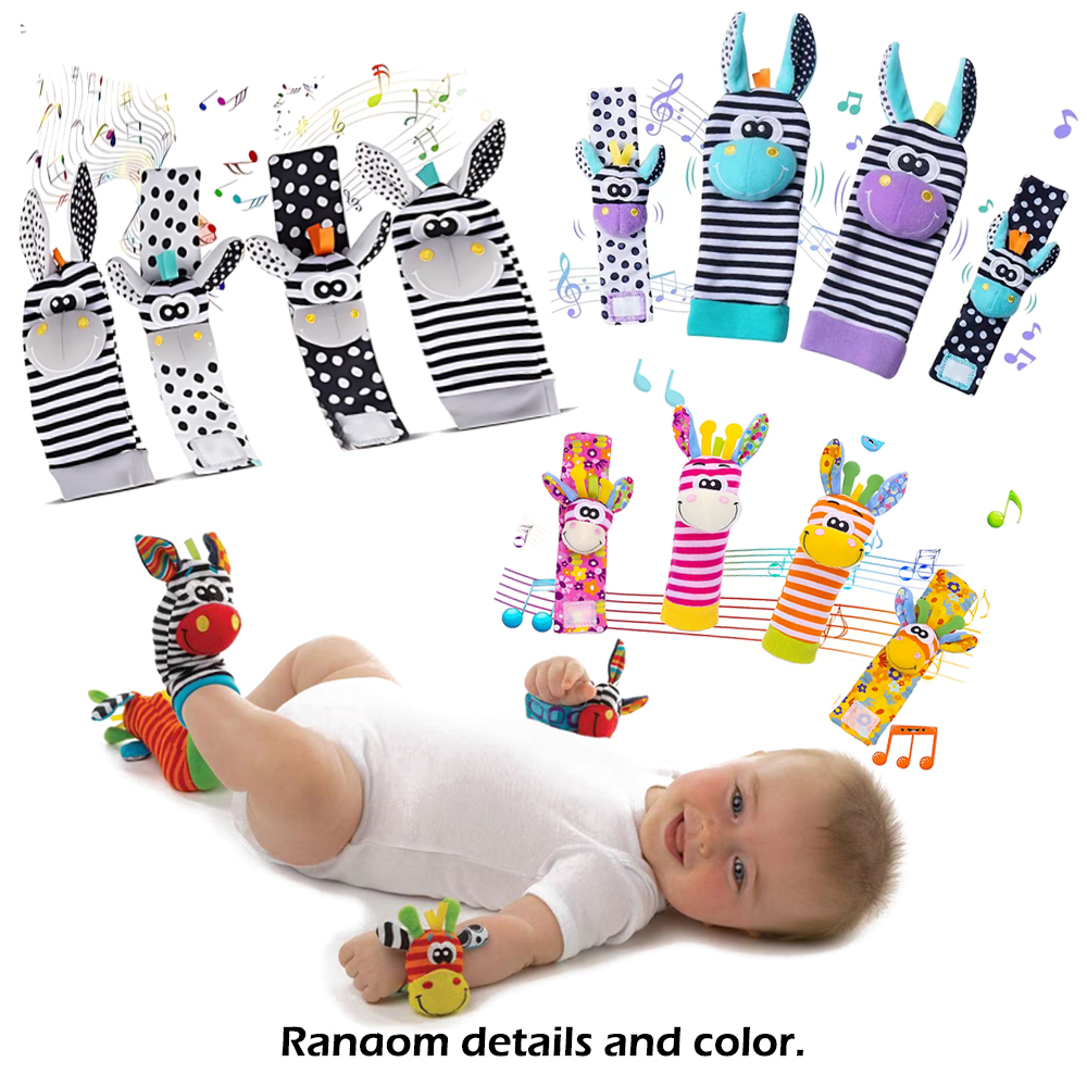 Baby Infant Wrist Rattle Socks - Baby Products Game avaliação e preço