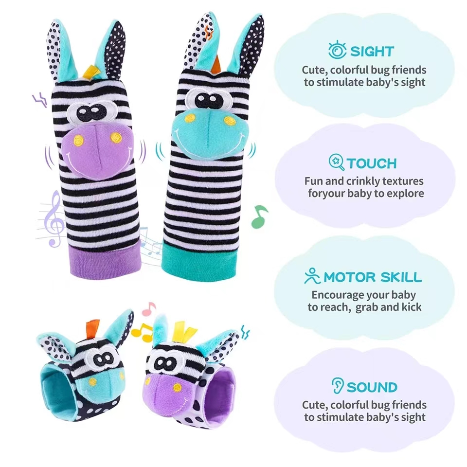 Baby Infant Wrist Rattle Socks - Baby Products Game avaliação e preço