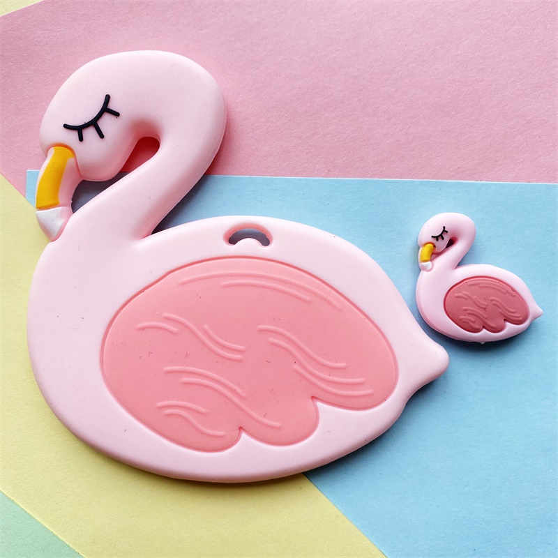 2pcs/Set Mini Silicone Elephan - Baby Rattle Toy Set avaliação e preço