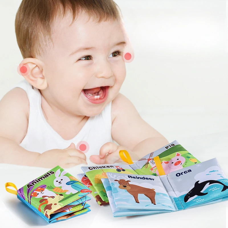 Baby Soft Cloth Book for Newbo - Baby Products Newborn avaliação e preço