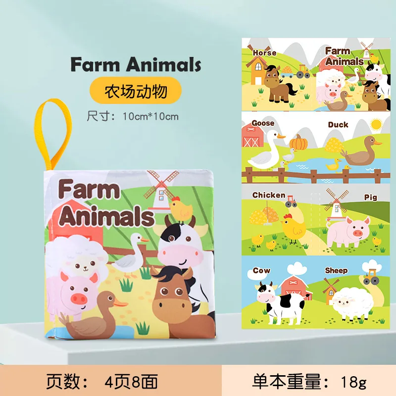 Baby Soft Cloth Book for Newbo - Baby Products Newborn avaliação e preço