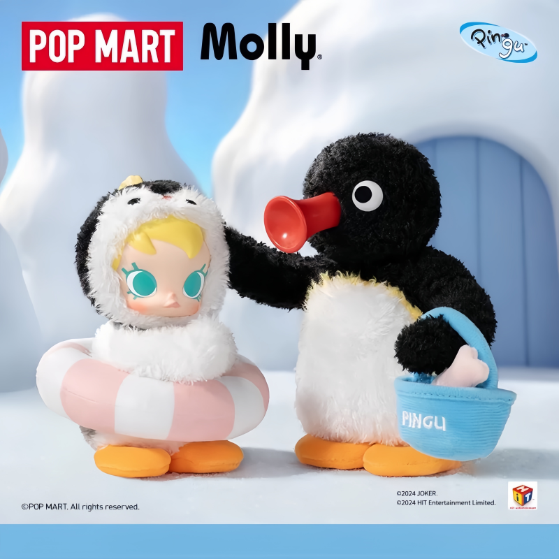 POP MART Baby Molly X Pingu Ha - Baby Products Game avaliação e preço
