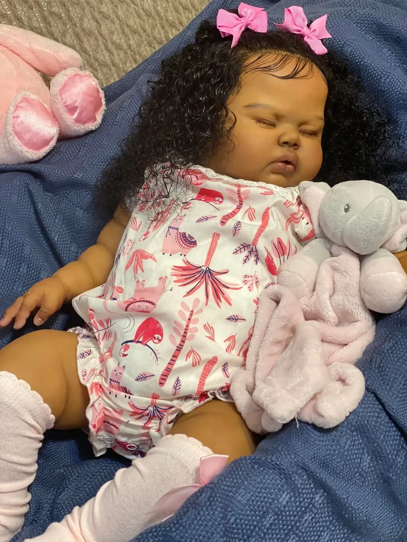 NPK 24'' Dark Brown Skin Bebe  - Baby Products Newborn avaliação e preço
