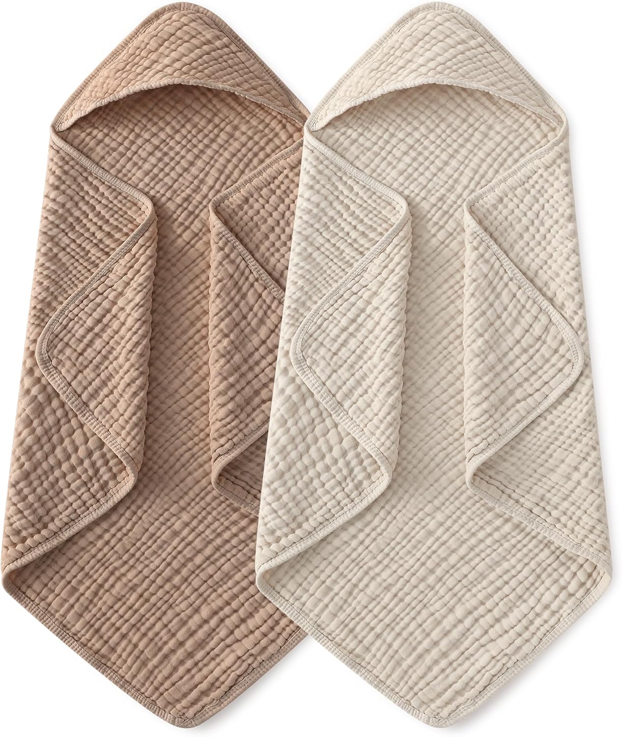 Hooded Baby Towels 2 Pack 100% - Baby Products Newborn avaliação e preço