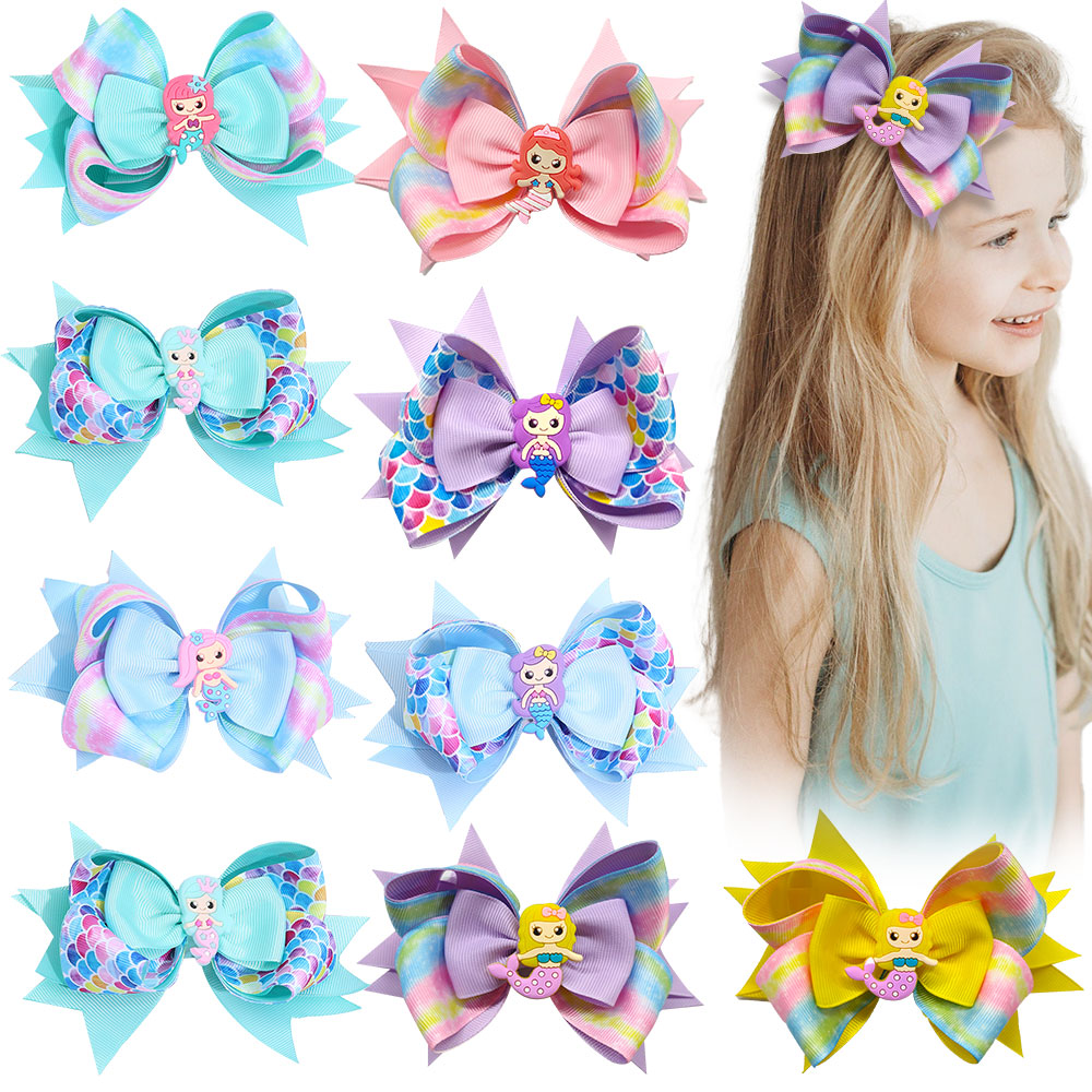 New Rainbow Mermaid Hair Clips - Zwitsal Baby Products avaliação e preço
