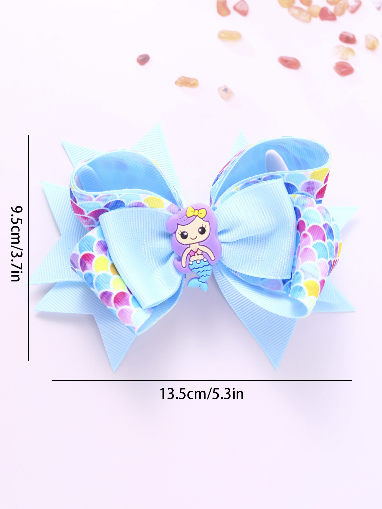 New Rainbow Mermaid Hair Clips - Zwitsal Baby Products avaliação e preço